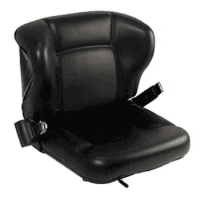 380070-32-E Crown Seat - Vinyl with Switch Forklift Part-0
