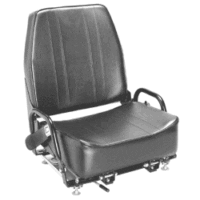 8646291 Komatsu Seat - Vinyl with Seat Belt Forklift Part-0