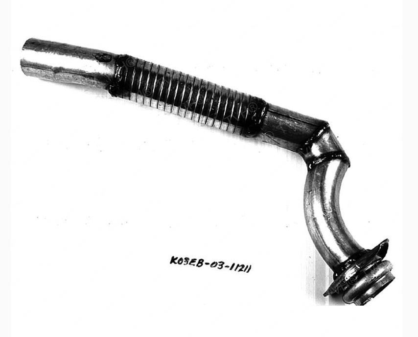 3EB0311211 Komatsu Pipe, Exhaust Muffler Entry Forklift Part